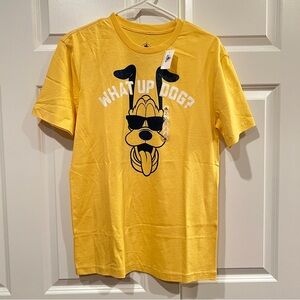 Disney Yellow Pluto Short Sleeve Tee